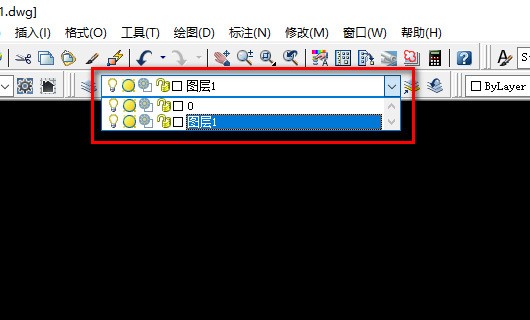 CAD中怎么样讲一个图层里的内容全部选中