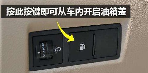 大众高尔夫7油箱盖在哪里