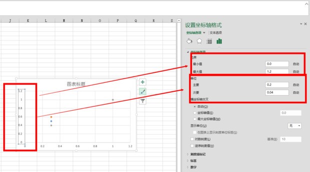 e来自xcel图表怎么设置坐标轴刻度和单位