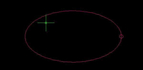 CAD中在椭圆的圆周方向均布画孔