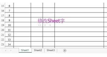 怎样修改Excel工作表名稱的字体大小？