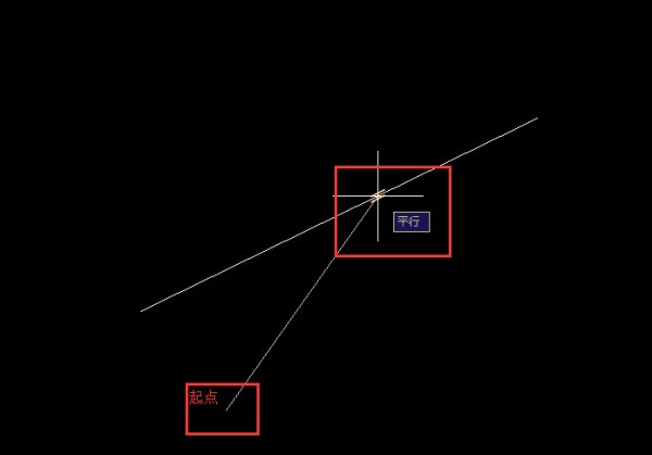 CAD画图中，捕捉平行线肿么使用的，不会用