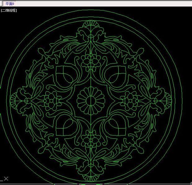 cad怎来自么做水刀拼花图