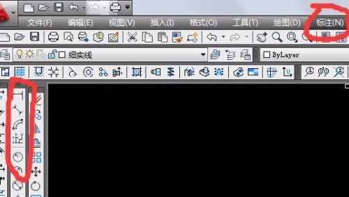 autocad中，一条直线倒圆角之后，原本直线的长度怎么标注出来？