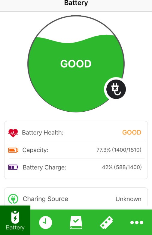 苹果手机下什么软件可以看电池容量用什么软件可以检测苹果手机实际电池容量和循环次数