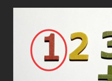 怎么样用photoshop复制图片上的数字？