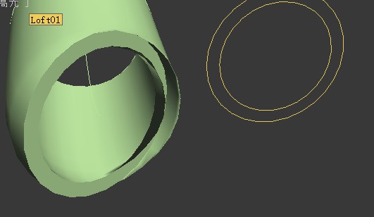 3DMAX里画的线段肿么放来自样后或挤出后是空心的？