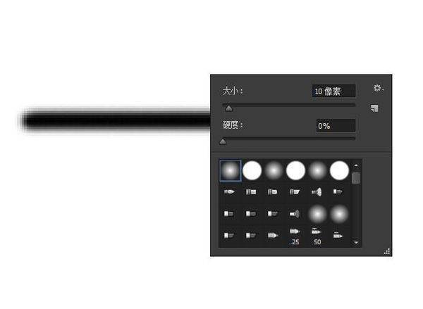 ps柔边缘压力大小画笔如何设置和画笔圈大从延适括硫较味着小同步？