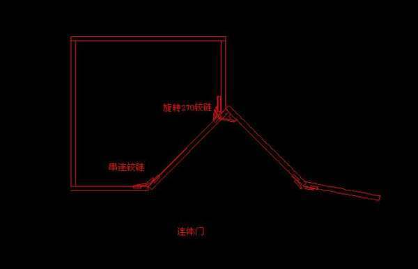 转角柜cad图纸怎么画平面图
