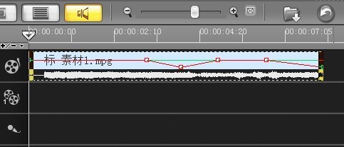 怎么将一张图片与一段声音声音合成一段视频(用会声会影10制作)?