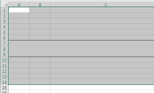 excel 表格中合并的单元格，分两页打印出来，边框打印不完整