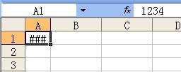 请教计算机問題 在Excel2003中，当用户输入的文本大于单元格的宽度时，_________