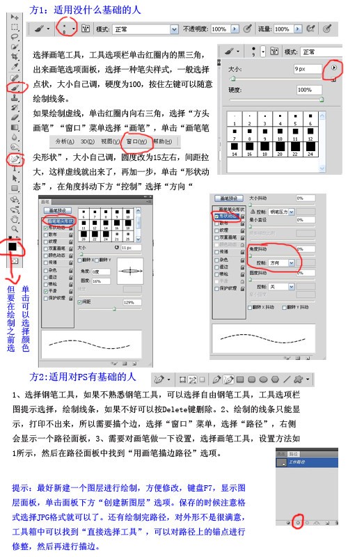 PS里这个图案怎样做出来的