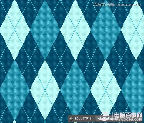 ps制作菱形图案