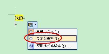 怎么在Word2003中复制表格