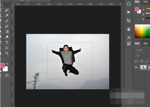 ps图片怎么样去掉多余的部分