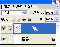 ps中通过菜单栏新建图层 和从图层面板中新建图层。为什么在图层面板上的显示是不一样的。有什么不同吗