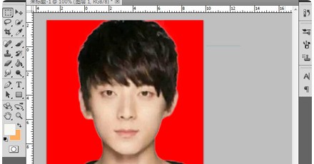 电子版免冠照肿么用ps做