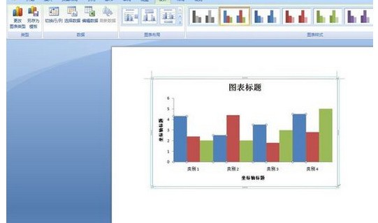 word中公式与图表中怎么样给图表加上标题