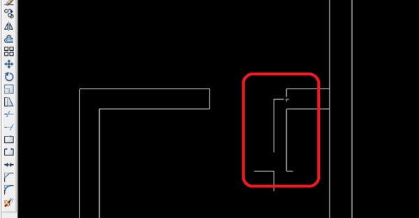 cad2007怎么画门？
