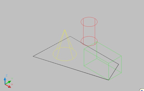cad三维立体图肿么转平面、标注