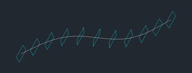 cad教程阵列怎么沿曲线排列