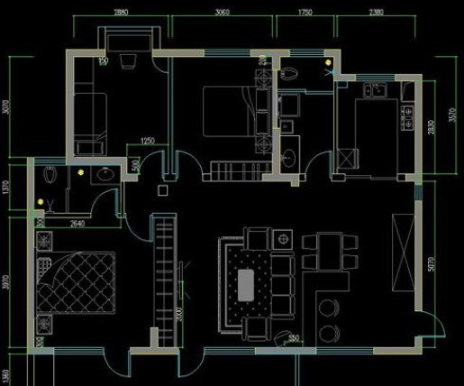 cad通风图纸看不到风管怎么处理