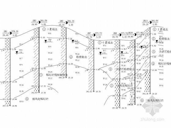 cad怎么画地质柱状图