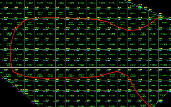 肿么扩大cass图形边界