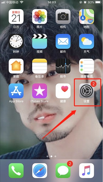 苹果手机哪个主屏幕，圆圈肿么弄出来啊！