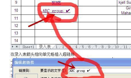 excel乱重都超链接后为何不显示文字