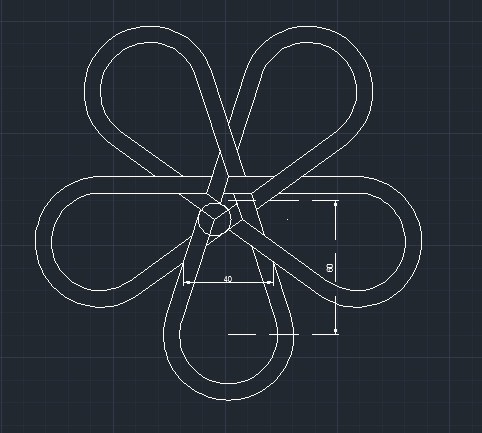 cad来自练习图，这些圆肿么画