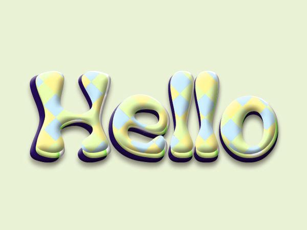 这个PS字效怎样做？