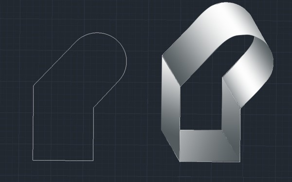 cad中怎么拉伸面