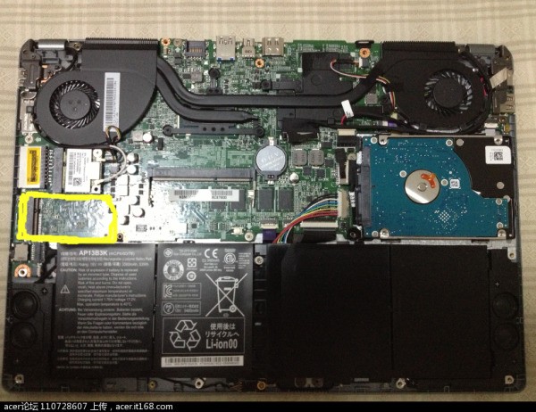 acer e470可以加固态硬盘吗