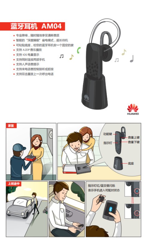 荣耀am-hic怎么联接手机？
