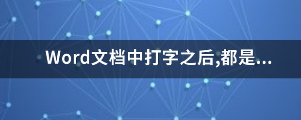 为何在word文档中输入文字后看不见字体