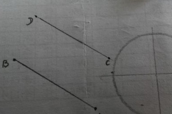 直线与圆弧间的圆弧联接 直线与圆弧相交的画法