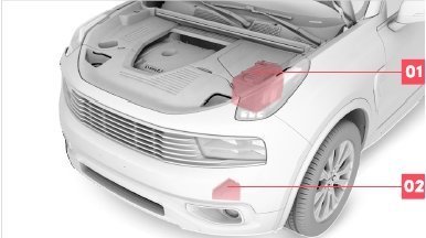 领克来自有电瓶警示吗