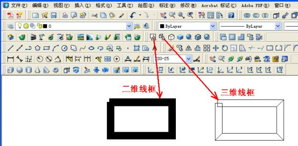 cad画图时画多段线为何是双线