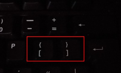 怎么样输来自入大括线