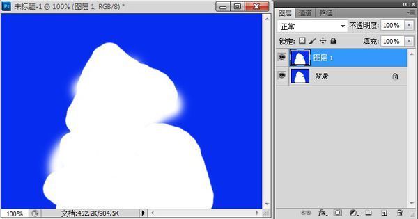 如何用photoshop把红底来自或者蓝底相片变成一寸白底相片，请说的详细点
