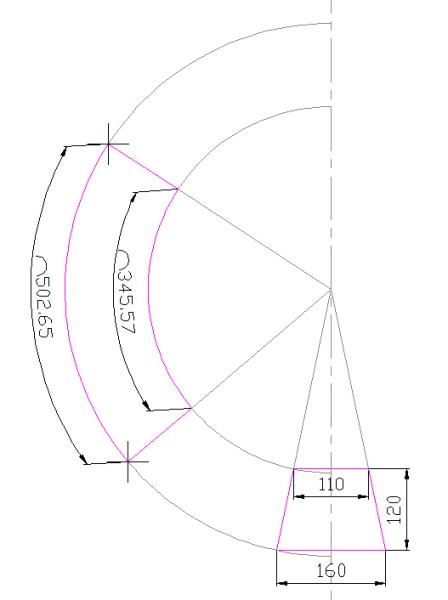 CAD三维怎么画 立体异径大小头??