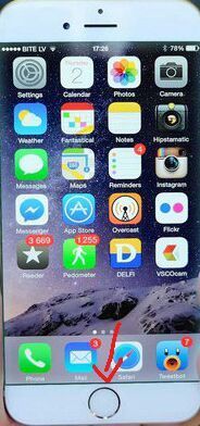 iphone7 的主屏幕按钮设定是什么意思