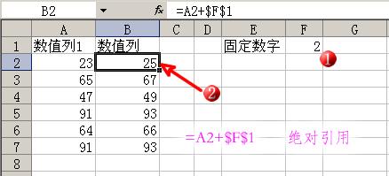 如果要使excel的一列数据同加一个数，肿么可以做到呢