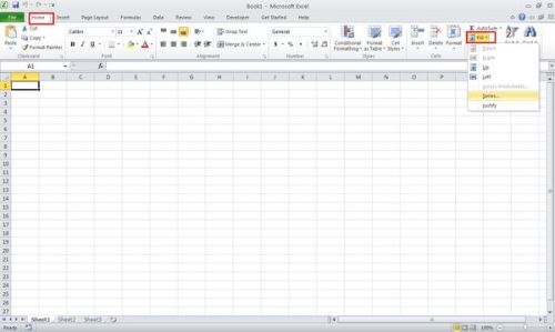 excel201来自0怎么在下拉数字或日期后挑选序列填充？