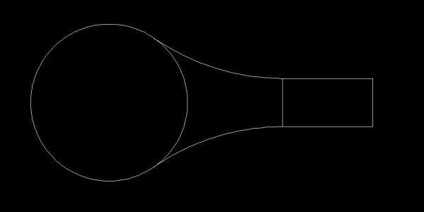 cad肿么画过一个点再内切一个圆的弧