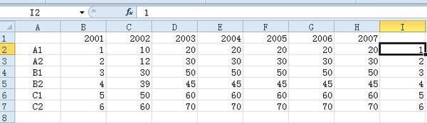 e次xcel隔行计算增幅