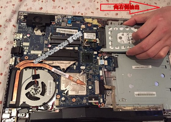 笔记本肿么换硬盘？