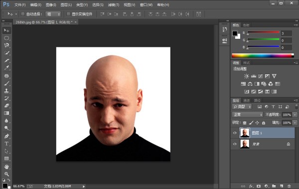ps如何修改大小不影响图像质量